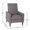 Flash Furniture Modern Gray Fabric Pushback Recliner SG-SX-80415N-GY-GG - alternate 8